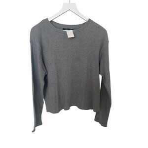 RDI Heather Gray Thermal Long Sleeve Top